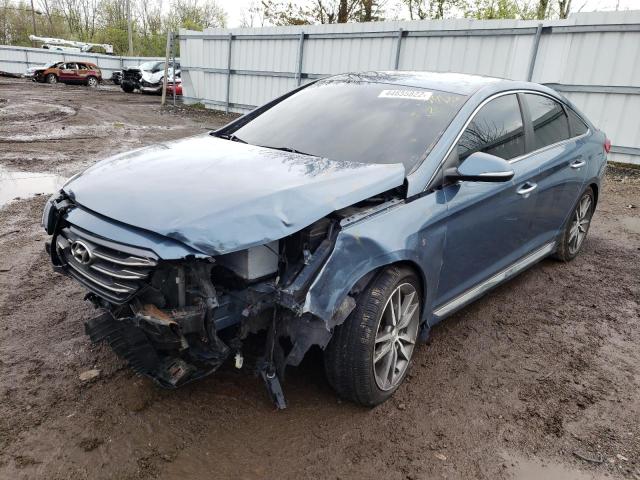 Photo 2 from auction – 2015 HYUNDAI SONATA with VIN 5NPE34AB1FH121930