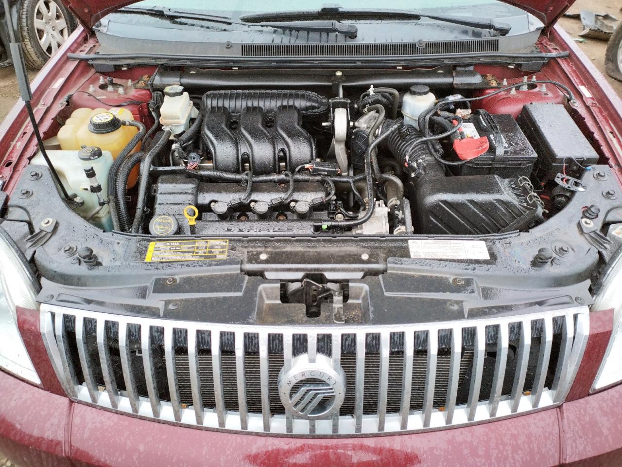 Photo 7 from auction – 2007 MERCURY MONTEGO PR with VIN 1MEHM42107G612963