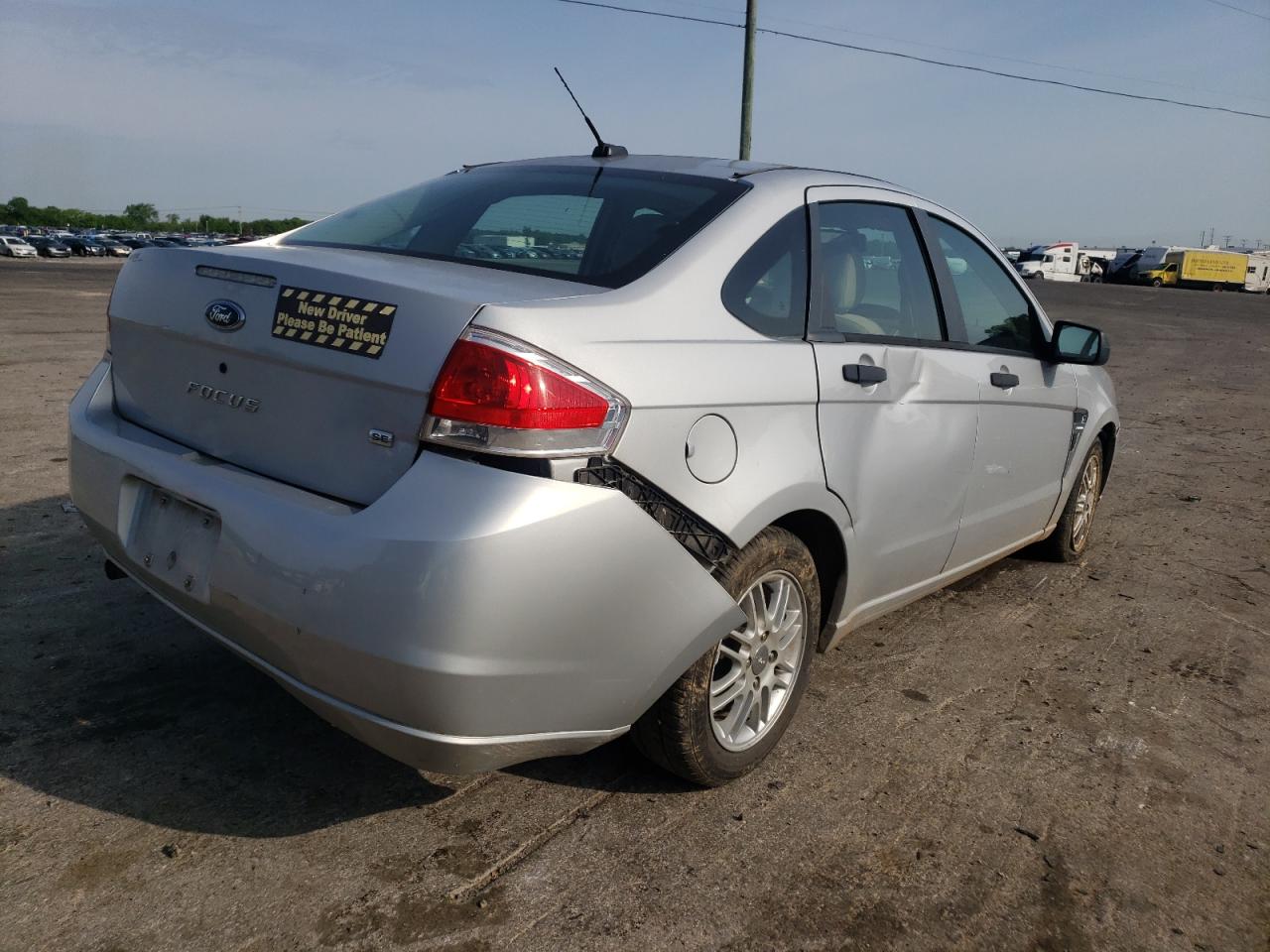 Photo 4 from auction – 2008 FORD FOCUS with VIN 1FAHP35N88W179813
