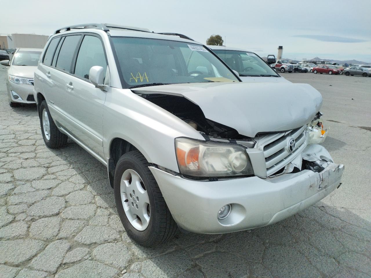 TOYOTA HIGHLANDER 2007 with VIN JTEEP21A570189934 - Photo from auction