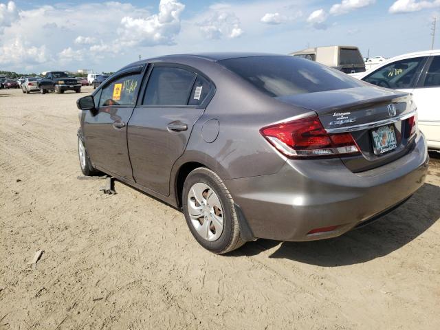 Photo 3 from auction – 2014 HONDA CIVIC LX with VIN 19XFB2F55EE055125