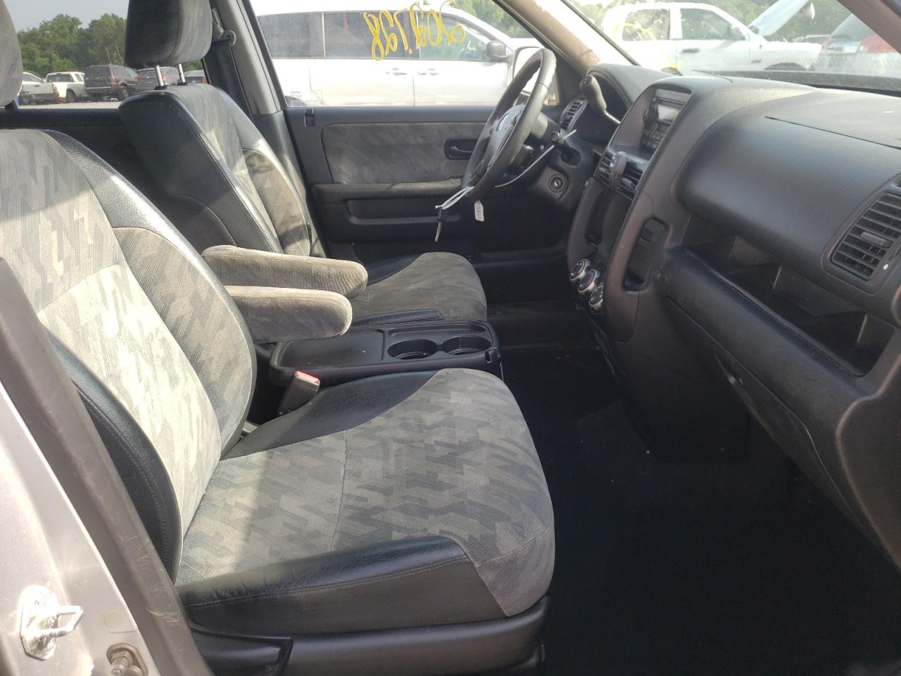 Photo 5 from auction – 2004 HONDA CR-V EX with VIN SHSRD78824U210212
