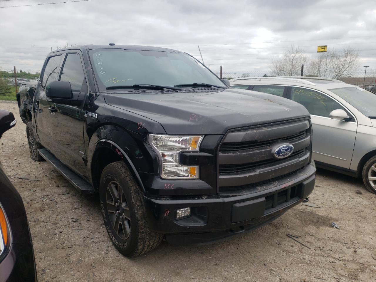 FORD F150 SUPER 2016 with VIN 1FTEW1EP3GFB12864 - Photo from auction