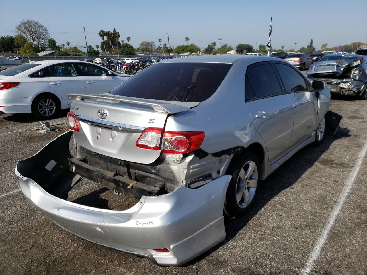 Photo 4 from auction – 2012 TOYOTA COROLLA BA with VIN 5YFBU4EEXCP050519