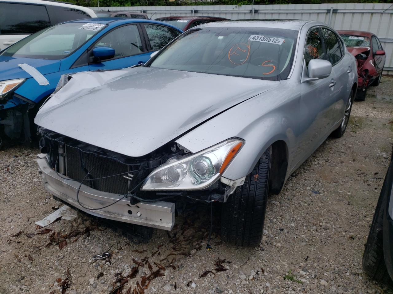 Photo 2 from auction – 2013 INFINITI M37 with VIN JN1BY1AP1DM511480