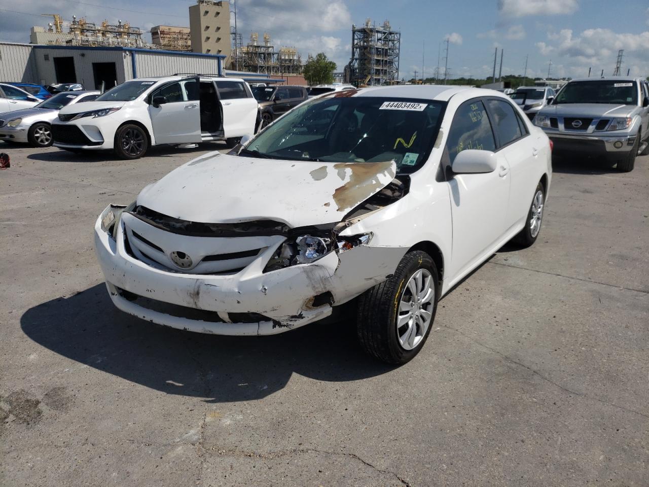 Photo 2 from auction – 2012 TOYOTA COROLLA L with VIN 5YFBU4EE2CP033746