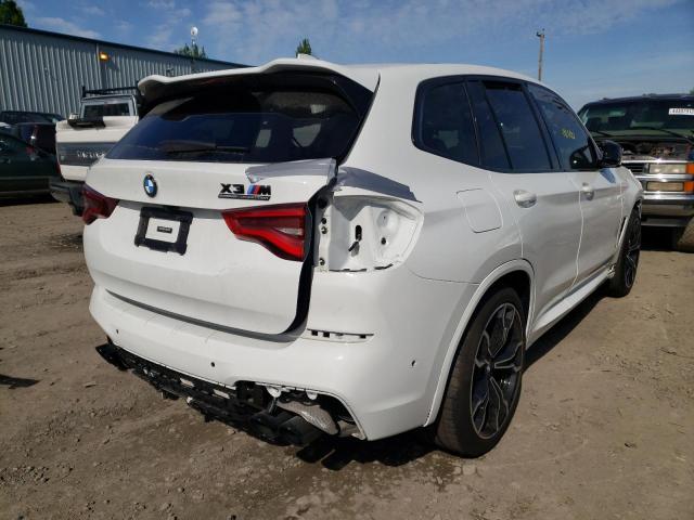 Photo 4 from auction – 2020 BMW X3 M COMPE with VIN 5YMTS0C02LLT11071