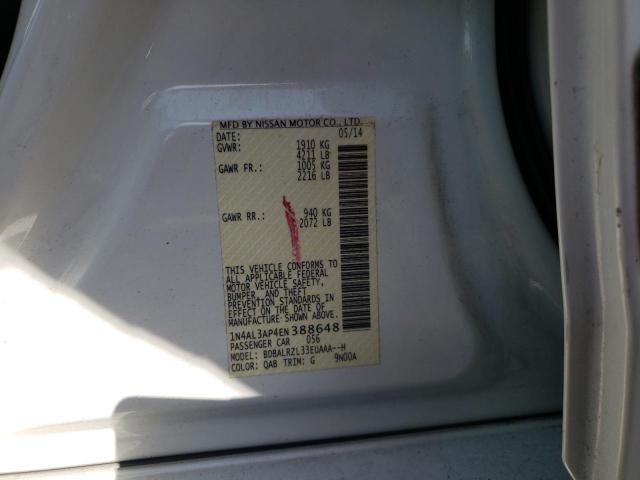 Photo 10 from auction – 2014 NISSAN ALTIMA 2.5 with VIN 1N4AL3AP4EN388648
