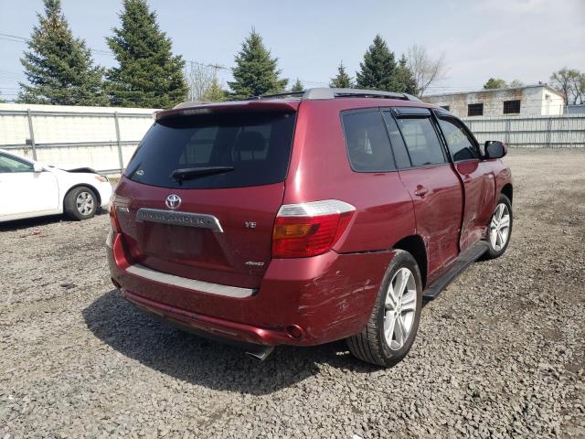 Photo 4 from auction – 2008 TOYOTA HIGHLANDER with VIN JTEES43A782082316