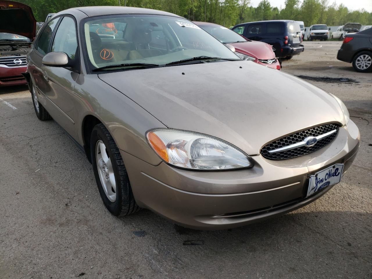 FORD TAURUS SES 2003 with VIN 1FAFP55223G234719 - Photo from auction