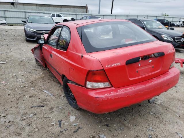 Photo 6 from auction – 2002 HYUNDAI ACCENT L with VIN KMHCF35G62U182829