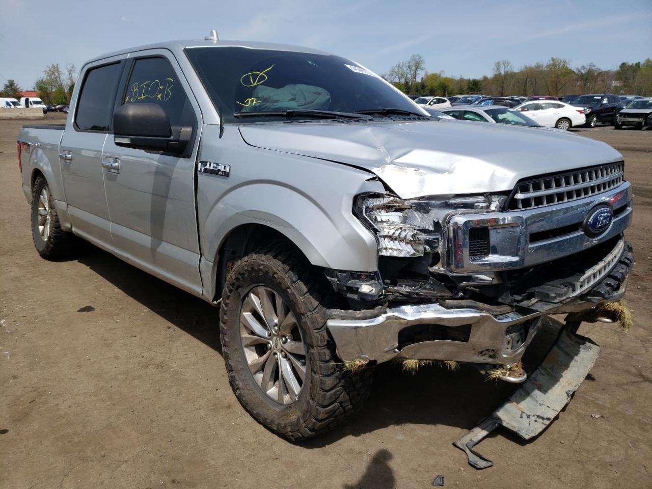 FORD F150 SUPER 2018 with VIN 1FTEW1E51JFB49529 - Photo from auction