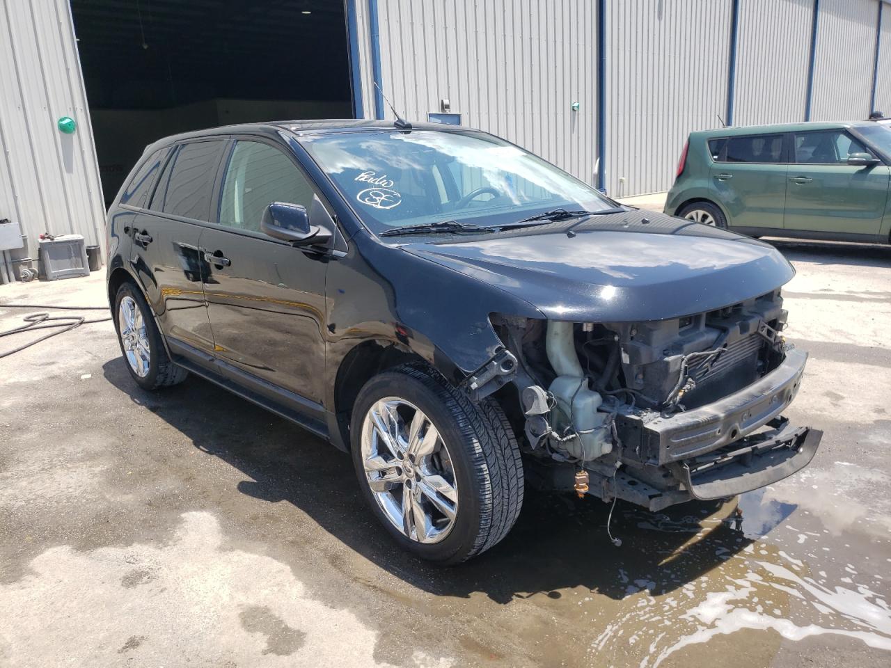 FORD EDGE SEL 2012 with VIN 2FMDK3J91CBA26583 - Photo from auction