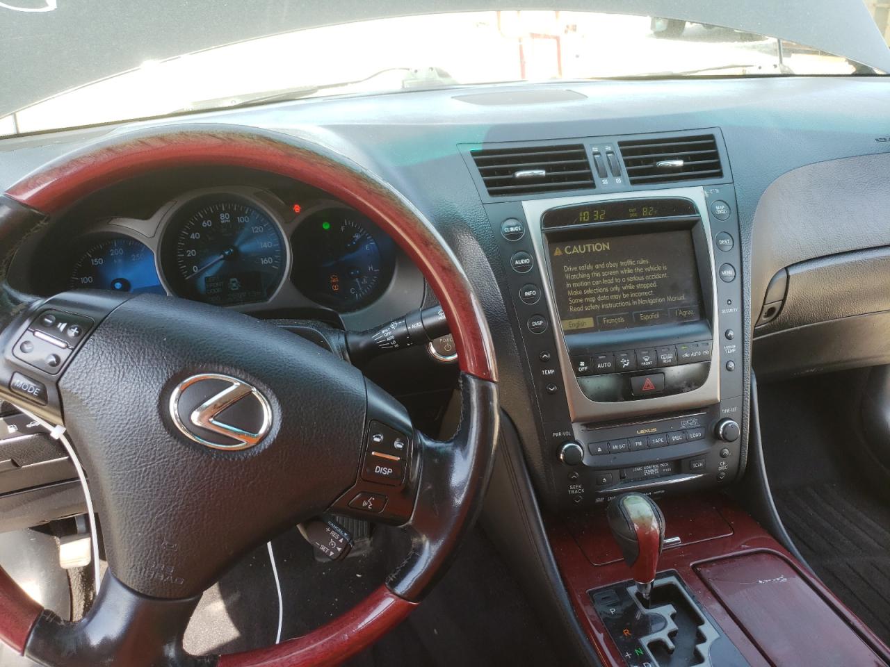 Photo 9 from auction – 2007 LEXUS GS 450H with VIN JTHBC96S575006661