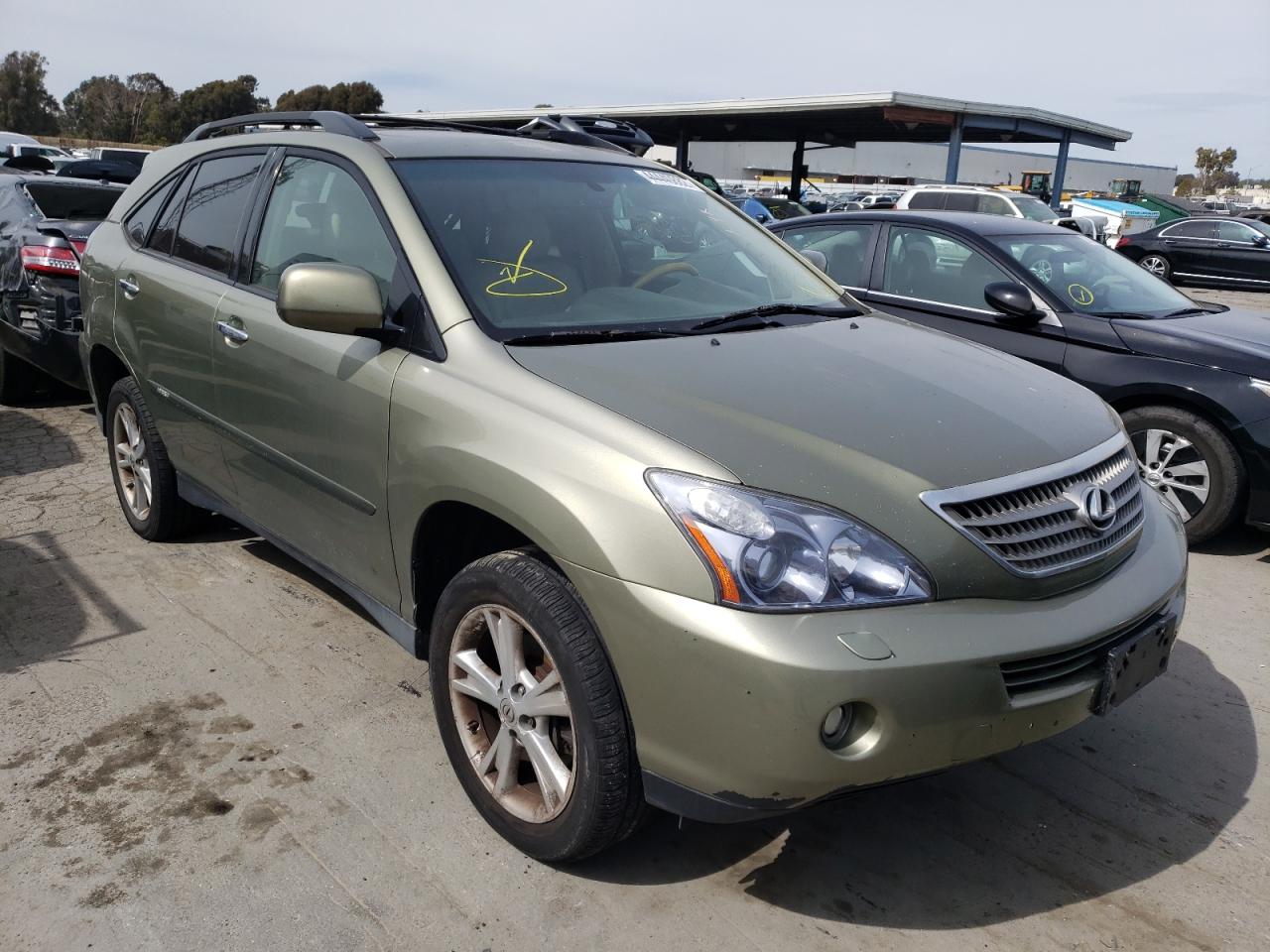 LEXUS RX 400H 2008 with VIN JTJHW31U182044087 - Photo from auction