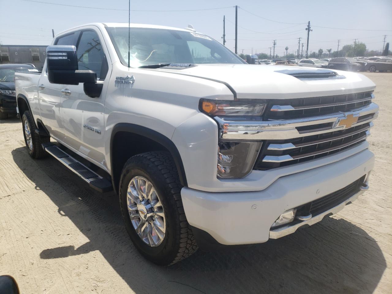 CHEVROLET SILVERADO 2021 with VIN 1GC4YREY0MF135463 - Photo from auction