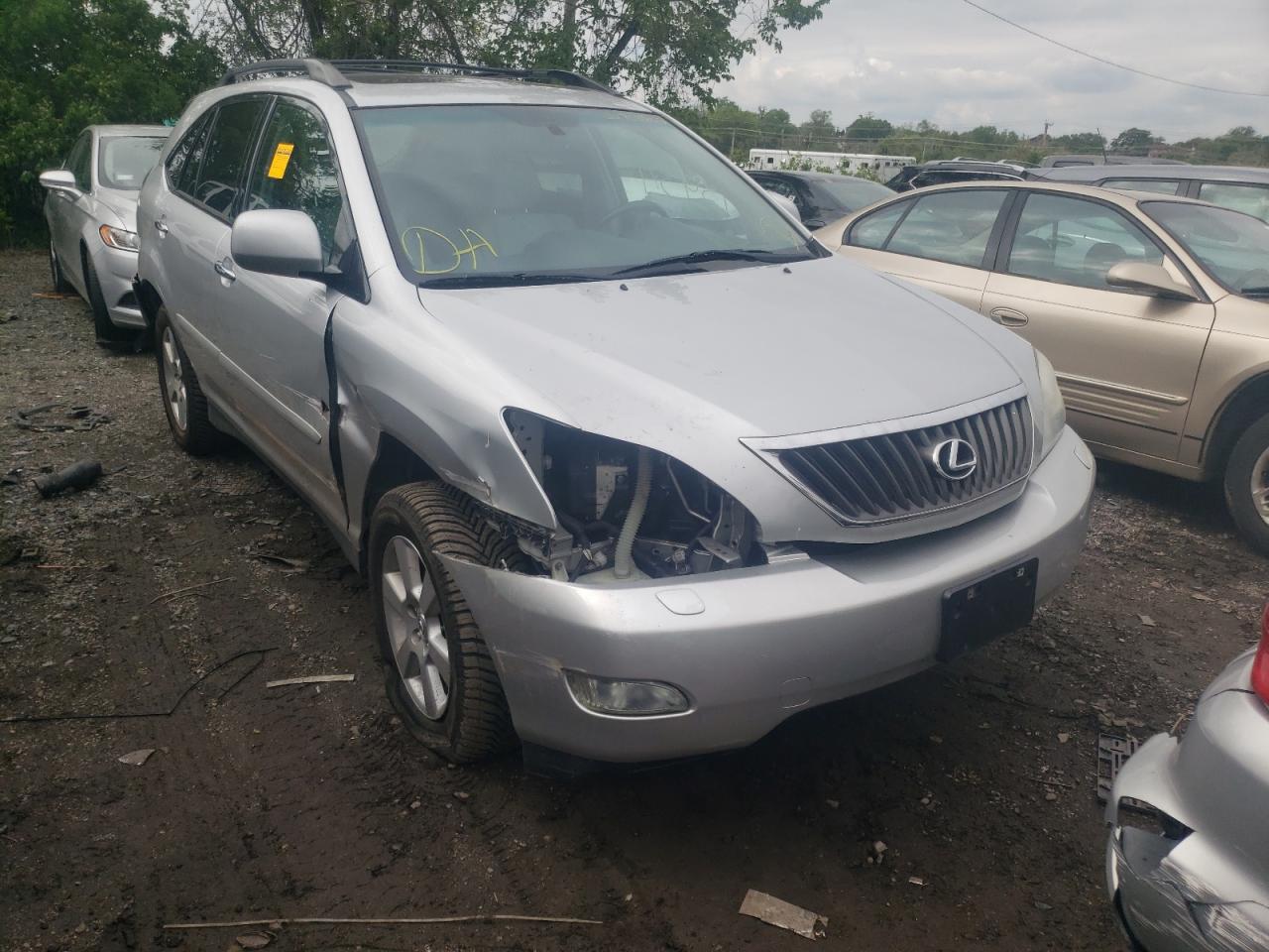 LEXUS RX 350 2009 with VIN 2T2HK31U79C120490 - Photo from auction
