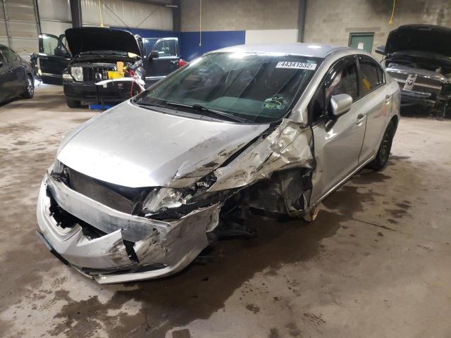 Photo 2 from auction – 2014 HONDA CIVIC LX with VIN 19XFB2F53EE260006
