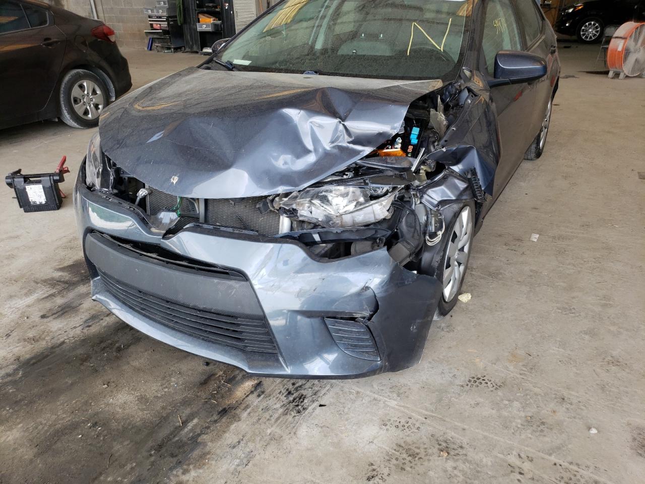 Photo 9 from auction – 2016 TOYOTA COROLLA L with VIN 5YFBURHE1GP496735
