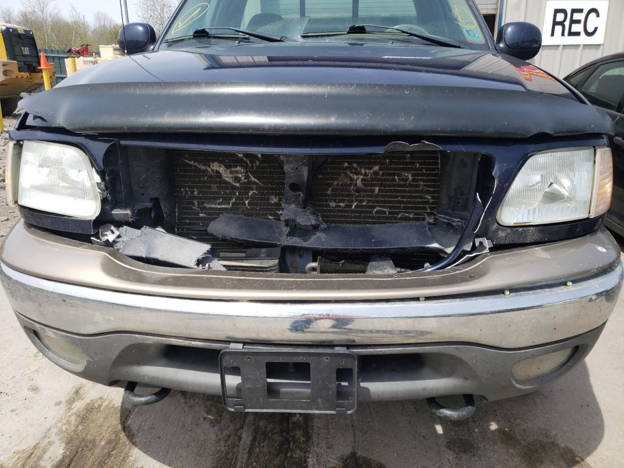 Photo 9 from auction – 2002 FORD F150 with VIN 2FTRF18W62CA16378