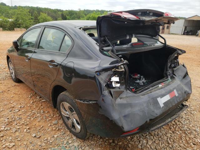 Photo 3 from auction – 2015 HONDA CIVIC LX with VIN 19XFB2F5XFE062993