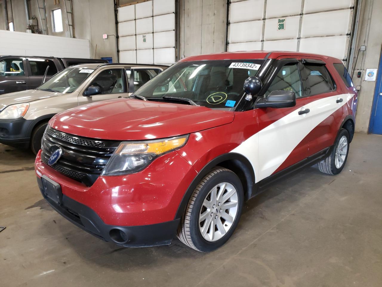 Photo 2 from auction – 2014 FORD EXPLORER P with VIN 1FM5K8AR7EGC49644