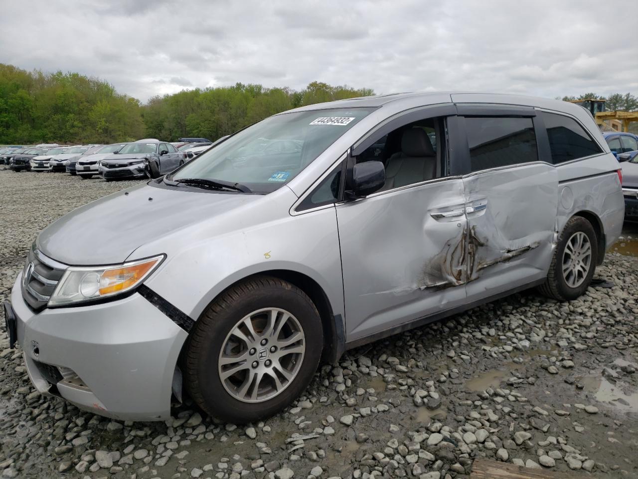 Photo 19 from auction – 2013 HONDA ODYSSEY EX with VIN 5FNRL5H69DB032294