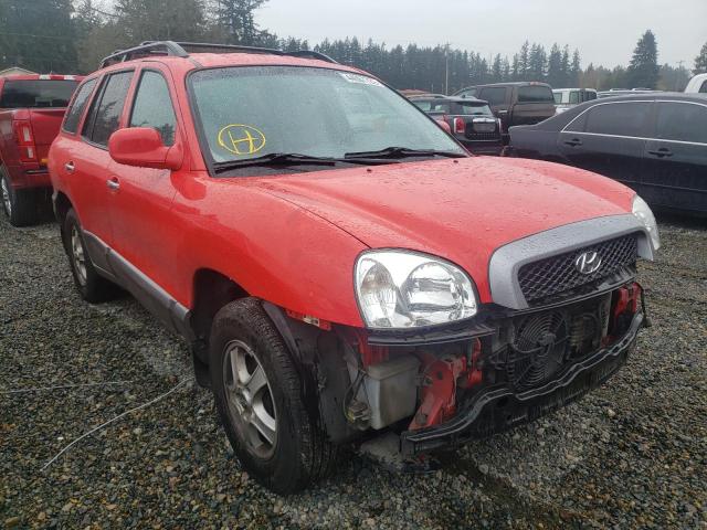 HYUNDAI SANTA FE G 2003 with VIN KM8SC73E53U490962 - Photo from auction
