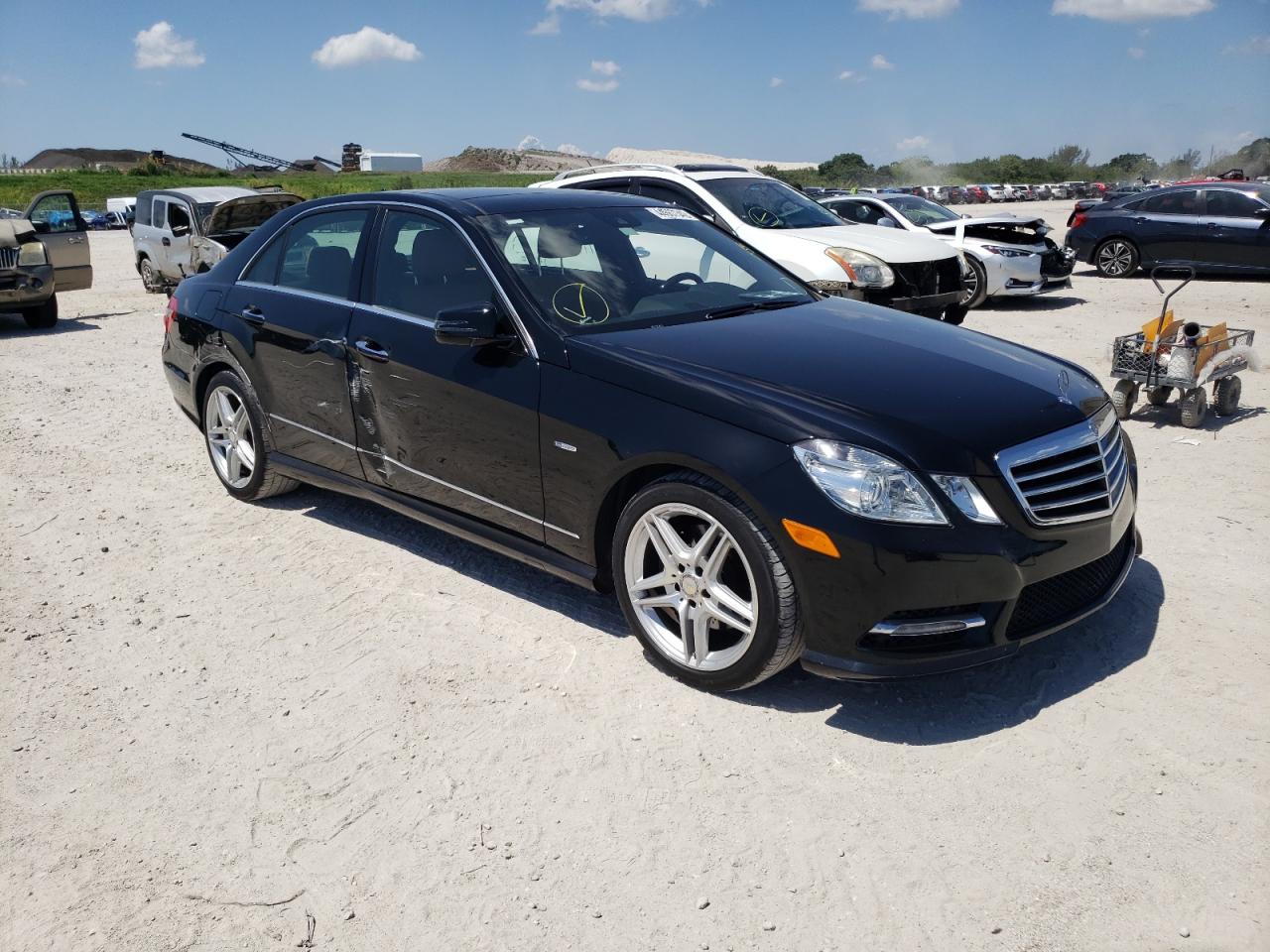 MERCEDES-BENZ E 350 2012 with VIN WDDHF5KB6CA640926 - Photo from auction