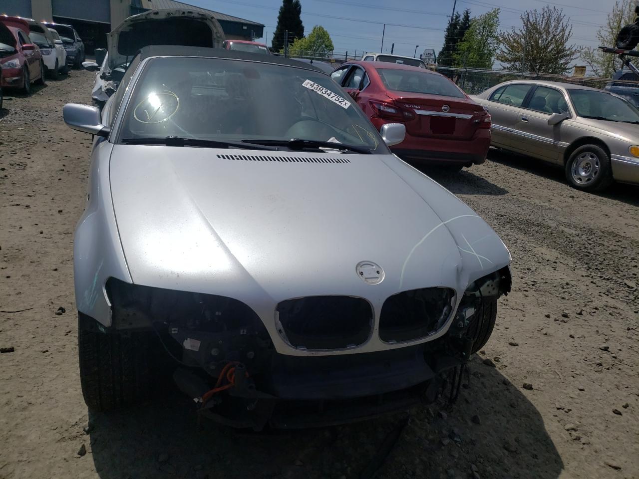 Photo 9 from auction – 2005 BMW 325 CI with VIN WBABW33455PL37654