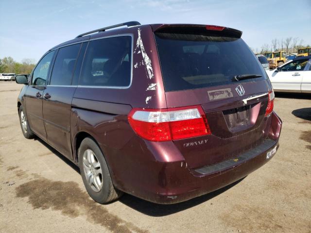 Photo 3 from auction – 2007 HONDA ODYSSEY EX with VIN 5FNRL38637B423935