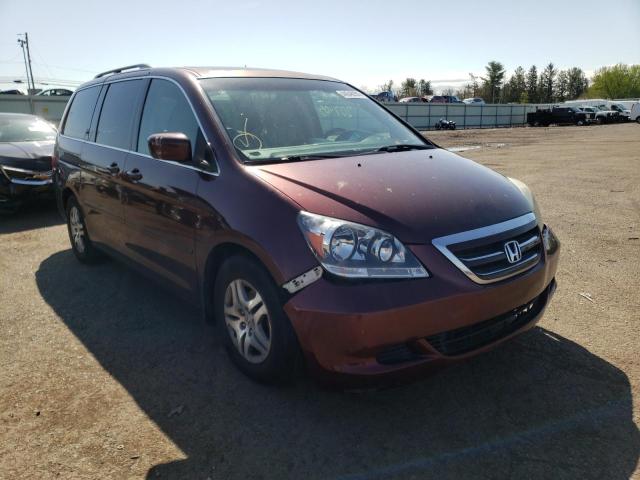 HONDA ODYSSEY EX 2007 with VIN 5FNRL38637B423935 - Photo from auction