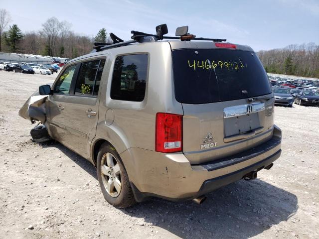 Photo 3 from auction – 2009 HONDA PILOT EXL with VIN 5FNYF48509B014231