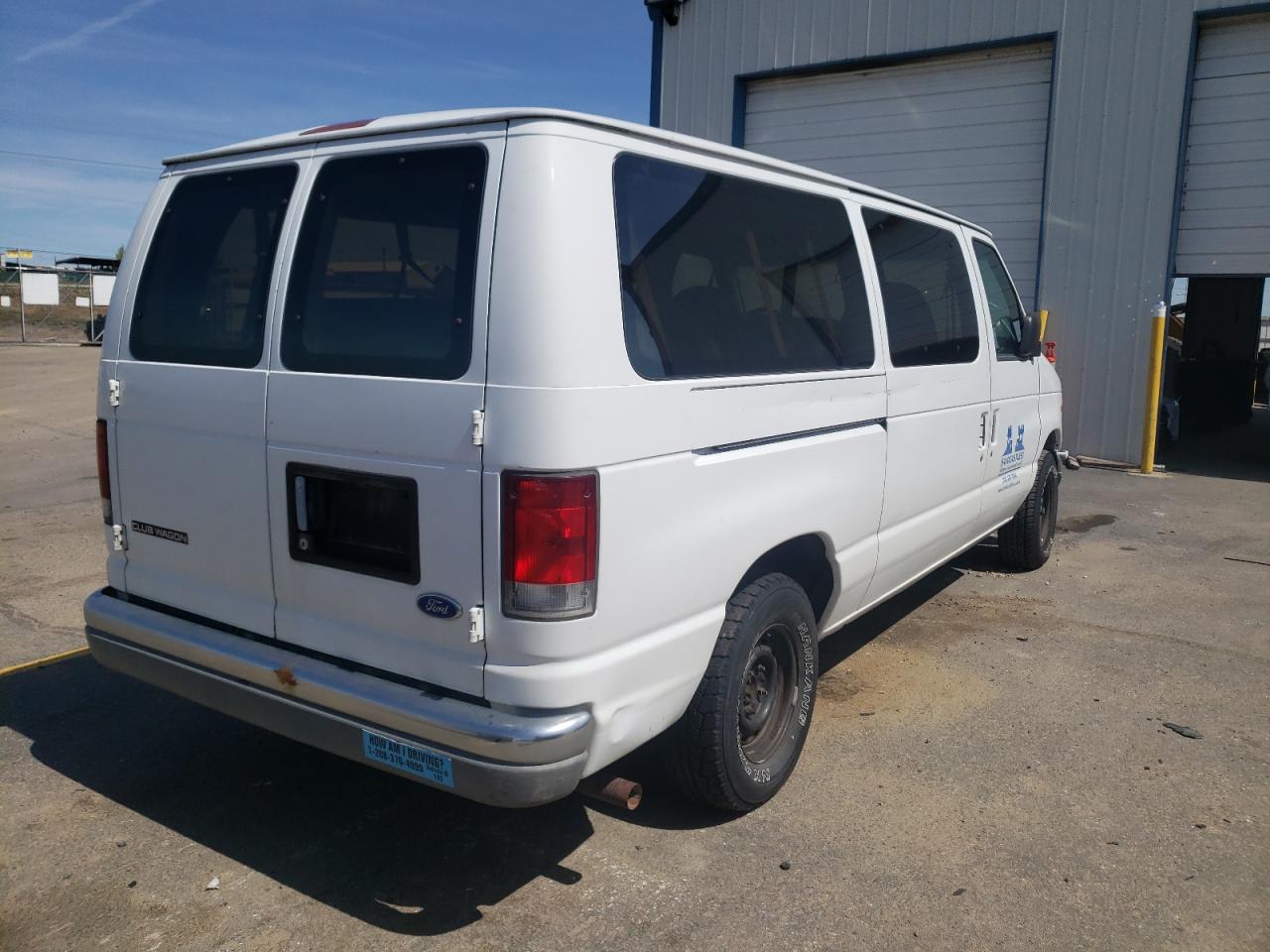 Photo 4 from auction – 1997 FORD ECONOLINE with VIN 1FMEE1165VHB75252