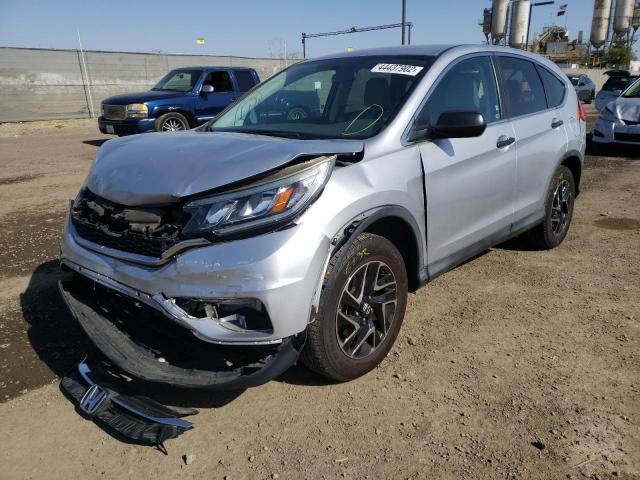 Photo 2 from auction – 2016 HONDA CR-V SE with VIN 2HKRM3H40GH516070