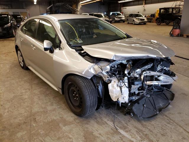 TOYOTA COROLLA LE 2020 with VIN JTDEPRAEXLJ027768 - Photo from auction