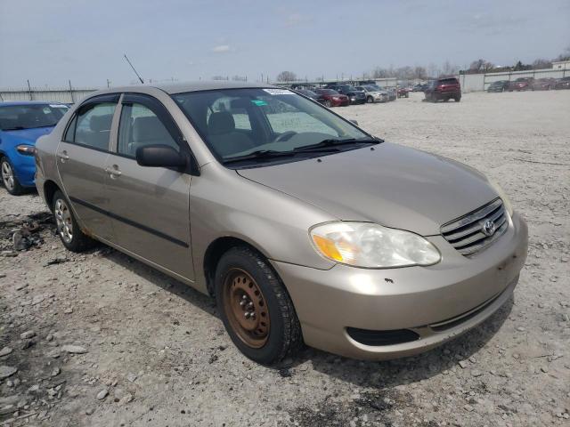 TOYOTA COROLLA CE 2004 with VIN 2T1BR32E44C235618 - Photo from auction