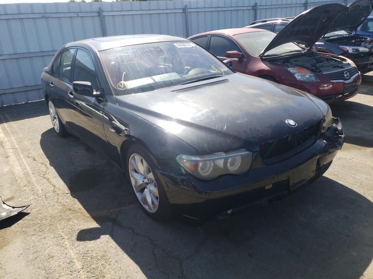 Photo 12 from auction – 2005 BMW 745 I with VIN WBAGL63505DP74391
