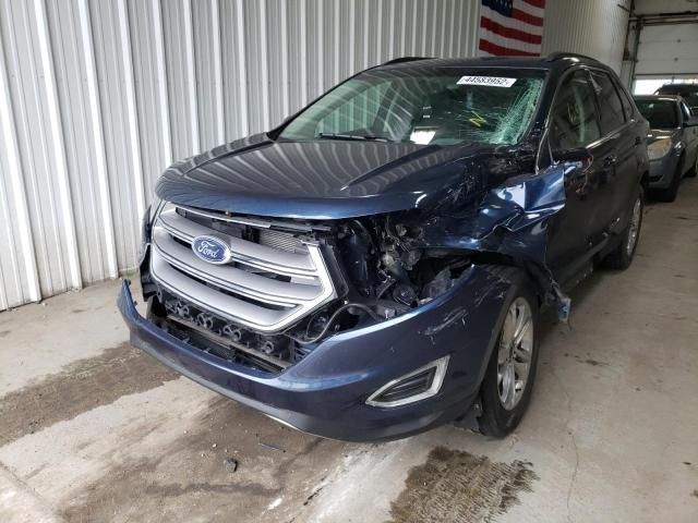 FORD EDGE SEL 2017 with VIN 2FMPK4J95HBB35400 - Photo from auction