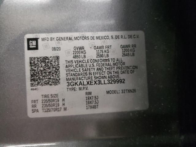 Photo 10 from auction – 2020 GMC TERRAIN DE with VIN 3GKALXEX3LL329992