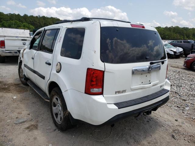 Photo 3 from auction – 2013 HONDA PILOT LX with VIN 5FNYF3H20DB039462