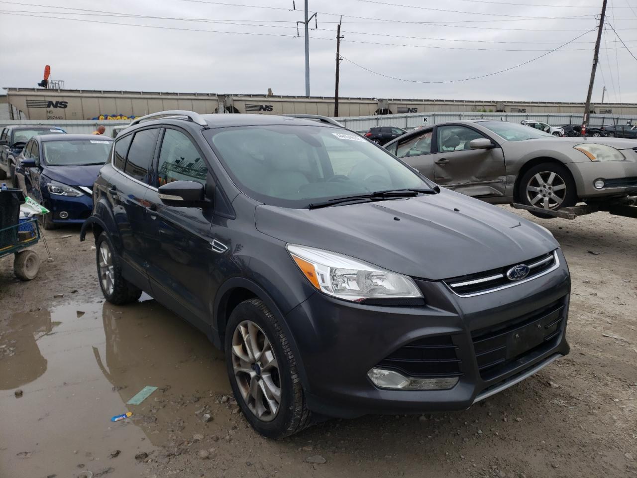 Photo 1 from auction – 2015 FORD ESCAPE TIT with VIN 1FMCU0J96FUA20233