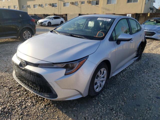 Photo 2 from auction – 2021 TOYOTA COROLLA LE with VIN JTDEPMAE8MJ160761