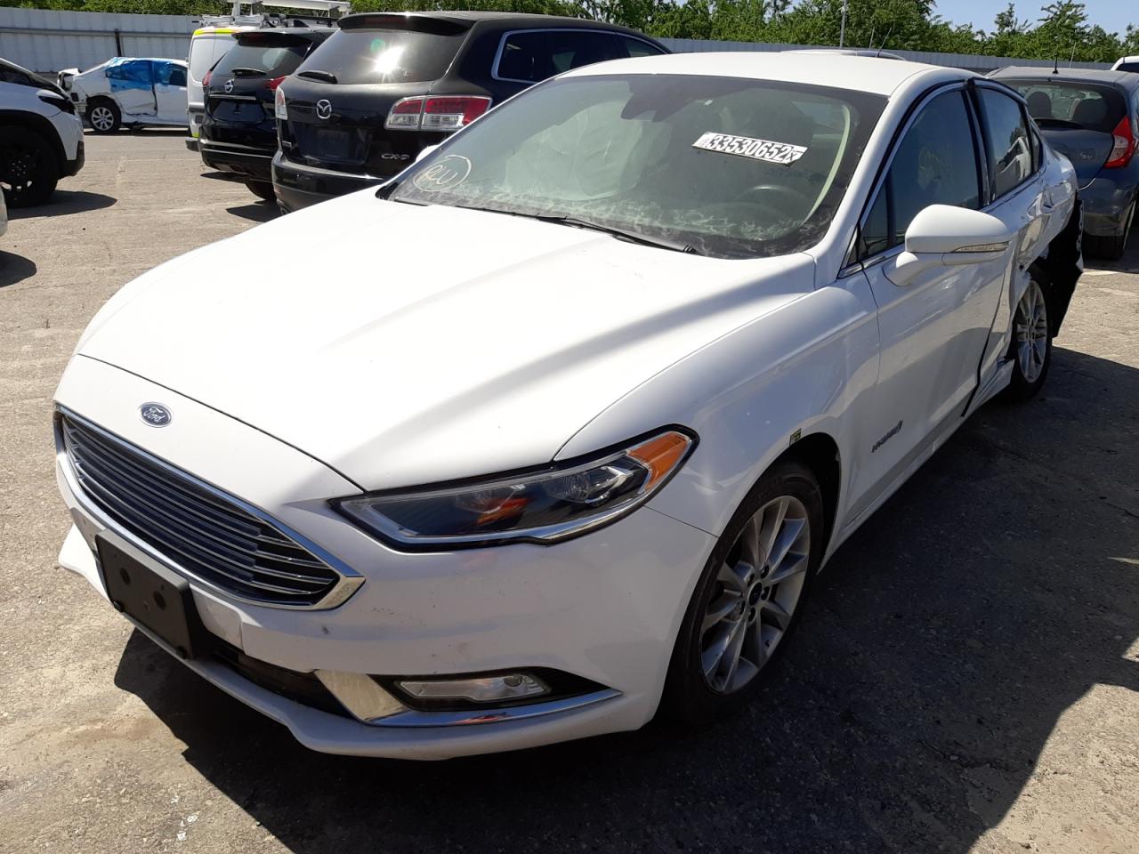 Photo 2 from auction – 2017 FORD FUSION SE with VIN 3FA6P0LU2HR359646