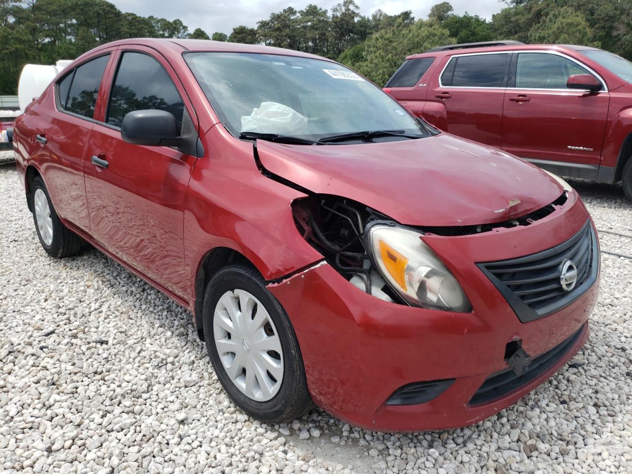 NISSAN VERSA S 2013 with VIN 3N1CN7AP6DL861763 - Photo from auction
