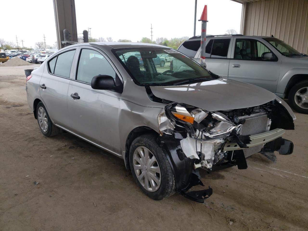 NISSAN VERSA S 2015 with VIN 3N1CN7AP1FL914162 - Photo from auction