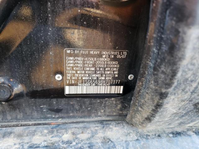 Photo 10 from auction – 2008 SUBARU FORESTER 2 with VIN JF1SG65698H707377