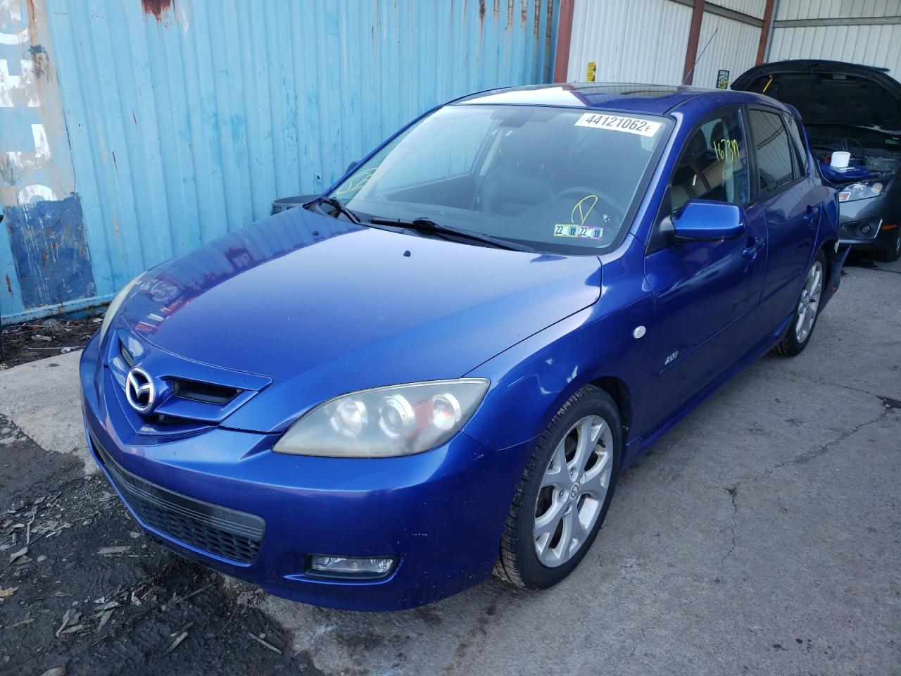 Photo 2 from auction – 2007 MAZDA 3 HATCHBAC with VIN JM1BK343671687854