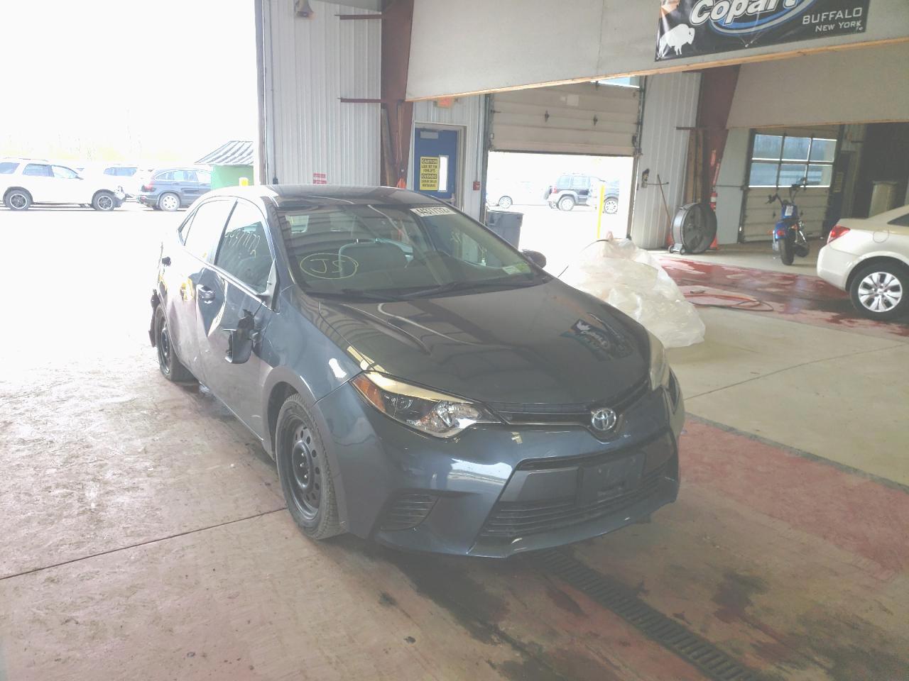 TOYOTA COROLLA L 2016 with VIN 2T1BURHE9GC601554 - Photo from auction