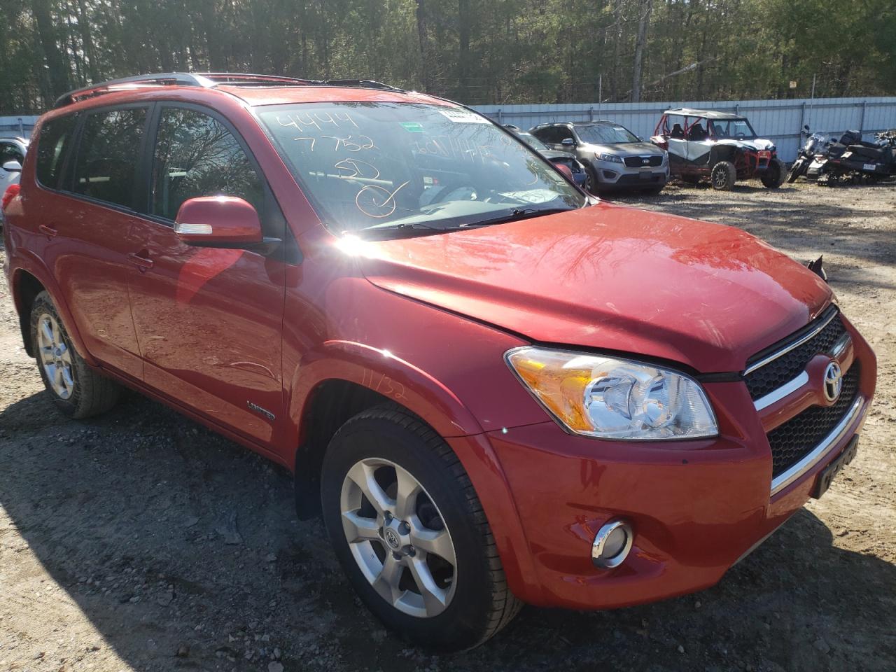 TOYOTA RAV4 LIMIT 2010 with VIN 2T3DF4DV8AW044001 - Photo from auction